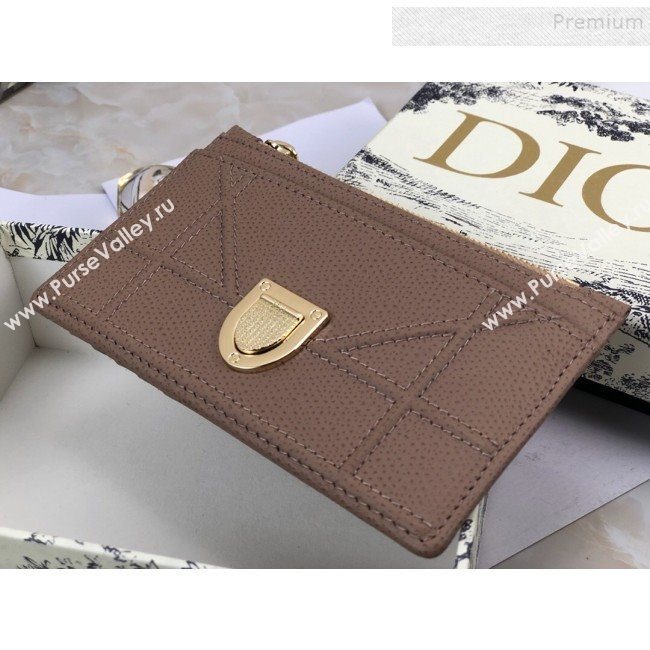 Dior Diorama Calfskin Coin Purse Wallet Khaki 2019 (BINF-9082006)