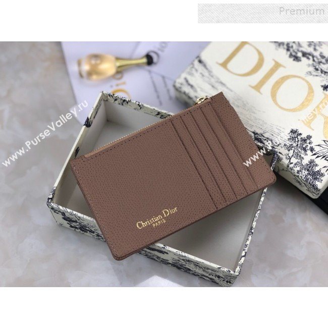 Dior Diorama Calfskin Coin Purse Wallet Khaki 2019 (BINF-9082006)