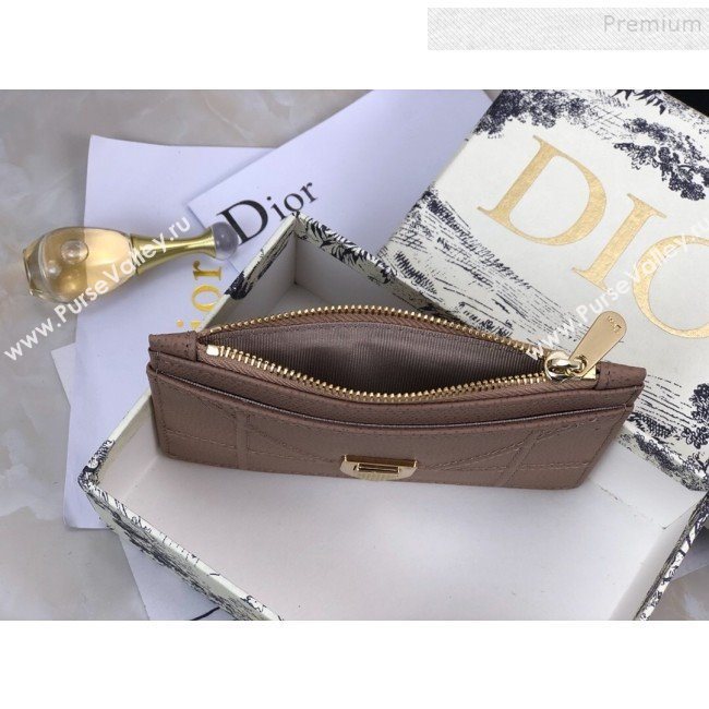 Dior Diorama Calfskin Coin Purse Wallet Khaki 2019 (BINF-9082006)