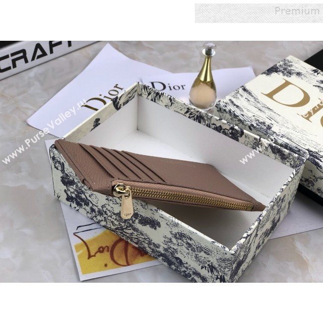 Dior Diorama Calfskin Coin Purse Wallet Khaki 2019 (BINF-9082006)