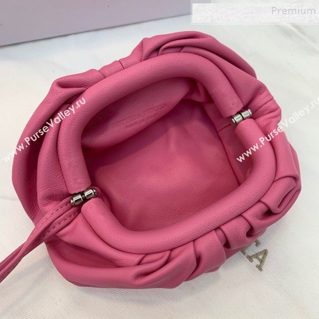 Bottega Veneta The Pouch Coin Purse Wallet Pink 2019 (WEIP-9082022)