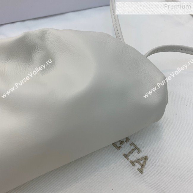 Bottega Veneta The Pouch Coin Purse Wallet White 2019 (WEIP-9082024)
