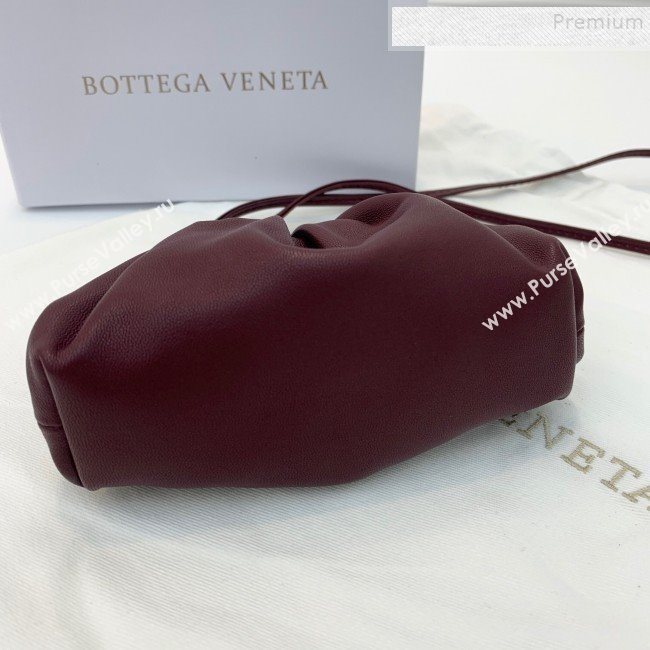 Bottega Veneta The Pouch Coin Purse Wallet Burgundy 2019 (WEIP-9082025)
