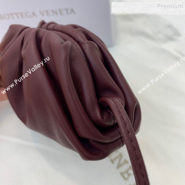 Bottega Veneta The Pouch Coin Purse Wallet Burgundy 2019 (WEIP-9082025)