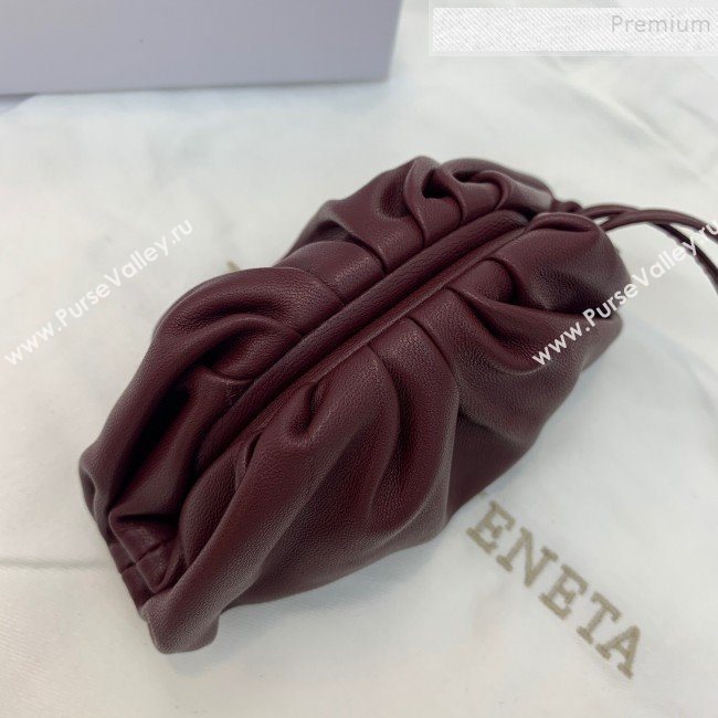 Bottega Veneta The Pouch Coin Purse Wallet Burgundy 2019 (WEIP-9082025)