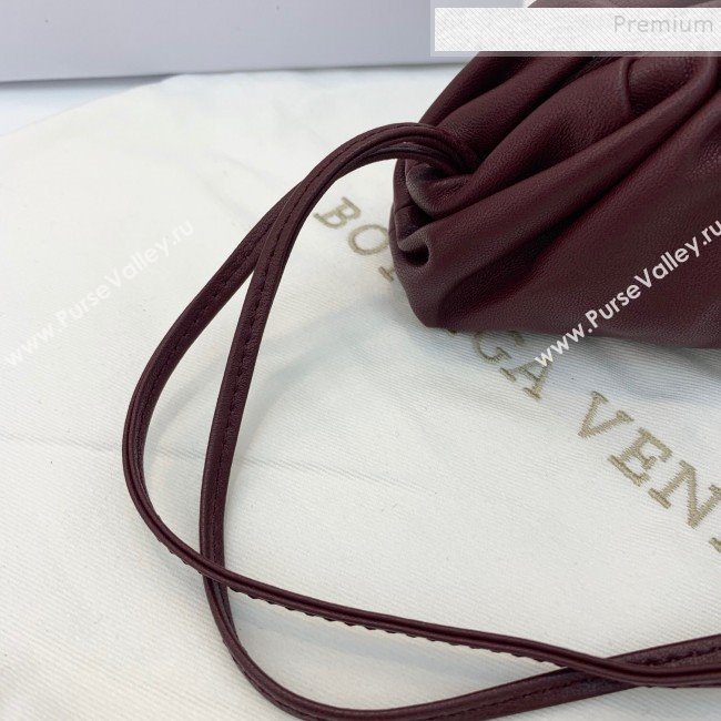 Bottega Veneta The Pouch Coin Purse Wallet Burgundy 2019 (WEIP-9082025)