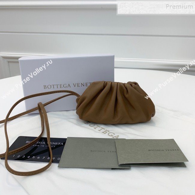 Bottega Veneta The Pouch Coin Purse Wallet Brown 2019 (WEIP-9082026)