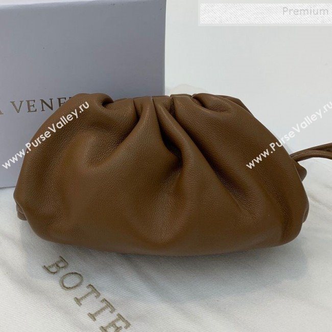 Bottega Veneta The Pouch Coin Purse Wallet Brown 2019 (WEIP-9082026)