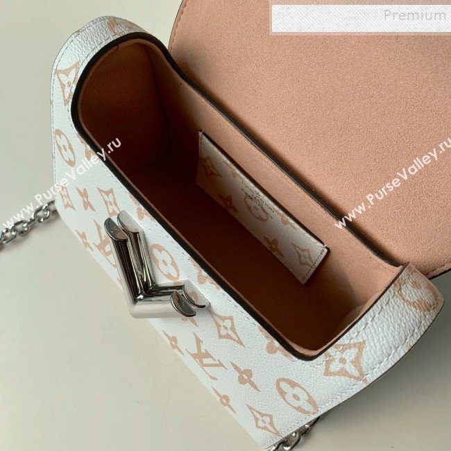 Louis Vuitton Twist PM in Monogram Leather M50332 White 2019 (FANG-9081905)