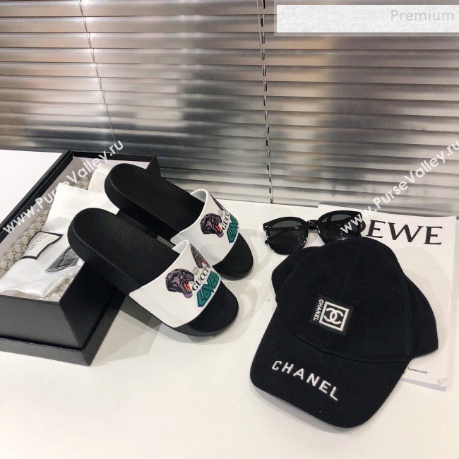 Gucci Tiger Heads Flat Slide Sandals 2019 (For Women and Men) (DLY-9082167)