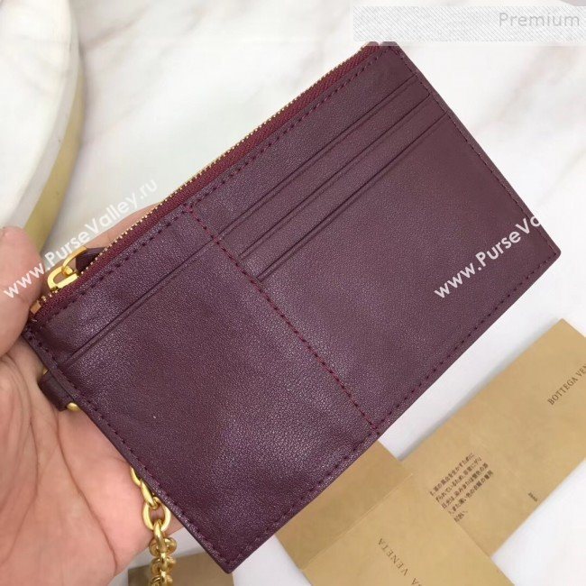 Bottega Veneta Large The Pouch Oversize Clutch in Soft Folded Leather Burgundy 2019 (MISU-9081942)