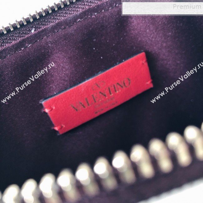 Valentino Large VLogo Canvas Pouch Bag White 2019 (JJ3-9082668)