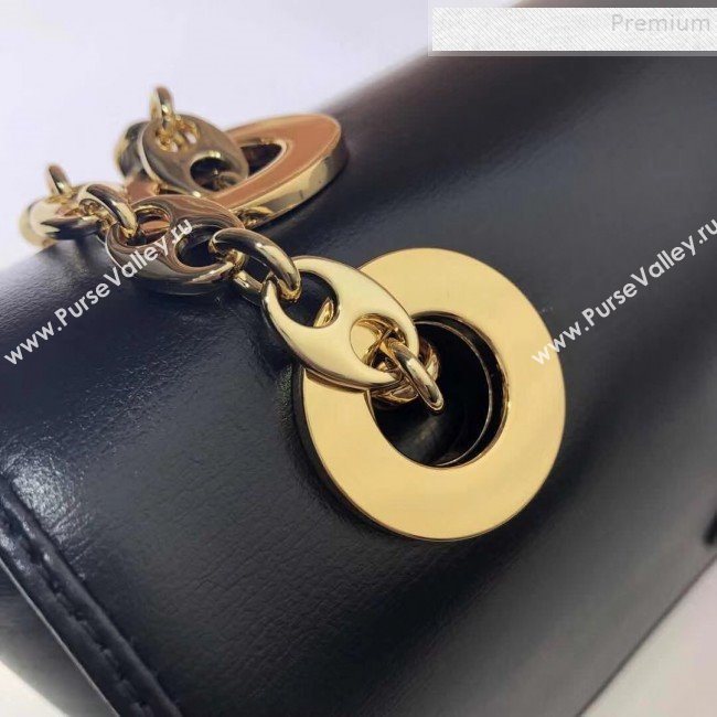 Gucci Vintage Leather Small Shoulder Bag 576421 Black 2019 (DLH-9083053)