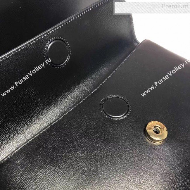 Gucci Vintage Leather Small Shoulder Bag 576421 Black 2019 (DLH-9083053)