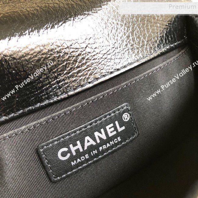 Chanel Vintage Quilted Leather Small Boy Flap Bag Black 2019 (YD-9090604)