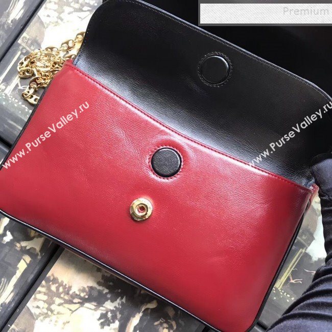 Gucci Leather Small Shoulder Bag 576421 Red 2019 (MINGH-9090711)