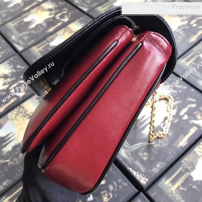 Gucci Leather Small Shoulder Bag 576421 Red 2019 (MINGH-9090711)