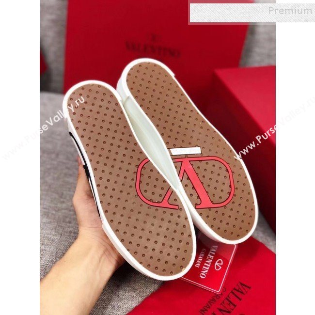 Valentino VLogo Canvas Low-Top Sneakers White 2019 (MD-9090308)