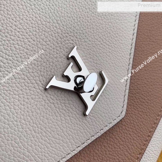 Louis Vuitton Pochette Mylockme Envelope Clutch Chain Bag M67521 Beige 2019 (KIKI-9091154)