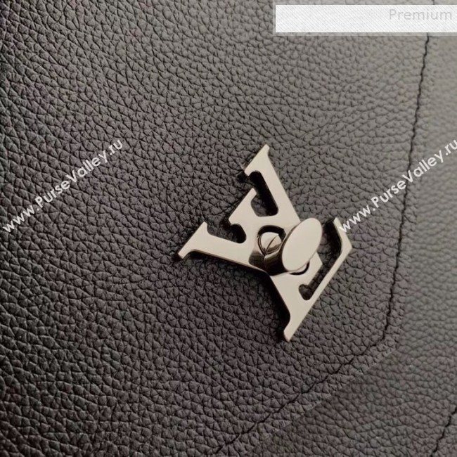 Louis Vuitton Pochette Mylockme Envelope Clutch Chain Bag M63926 Black 2019 (KIKI-9091155)