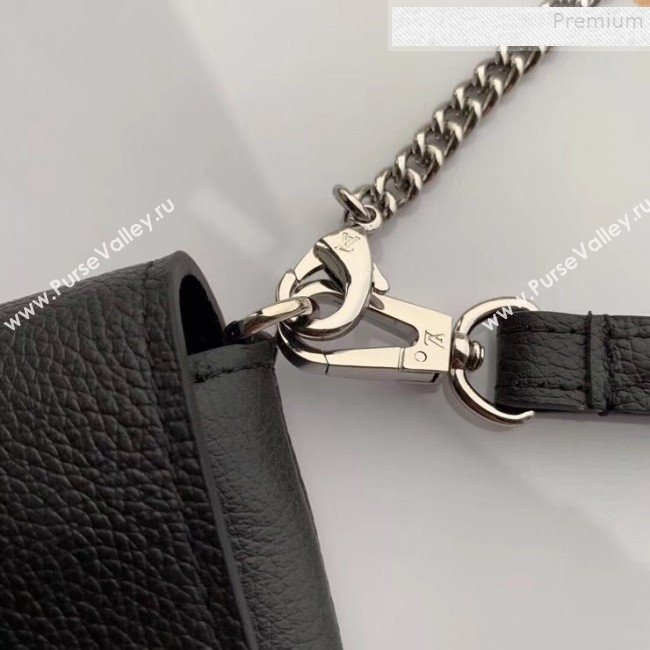 Louis Vuitton Pochette Mylockme Envelope Clutch Chain Bag M63926 Black 2019 (KIKI-9091155)