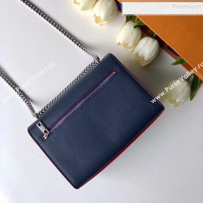 Louis Vuitton Mylockme BB Chain Shoulder Bag M53196 Navy Blue 2019 (KIKI-9091156)