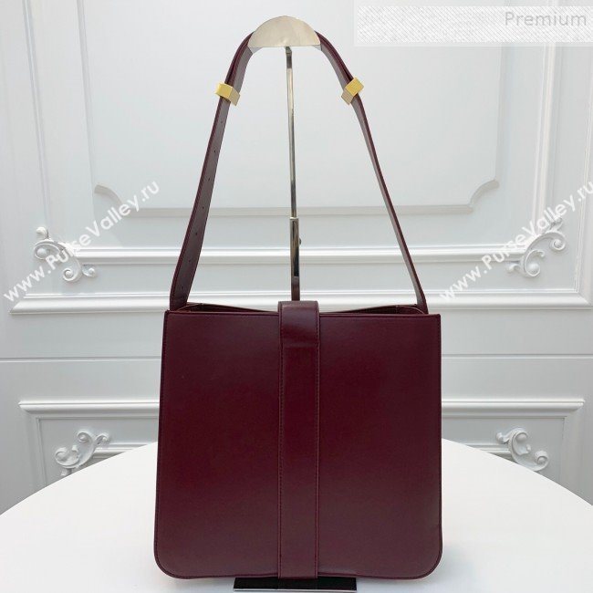 Bottega Veneta Marie Lambskin Shoulder Bag Red 2019  (WEIP-9091029)