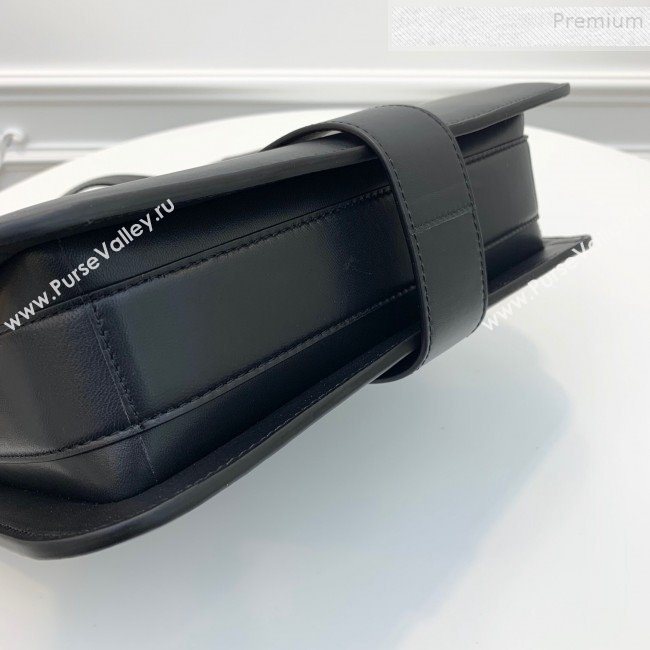 Bottega Veneta Marie Lambskin Shoulder Bag Black 2019  (WEIP-9091030)