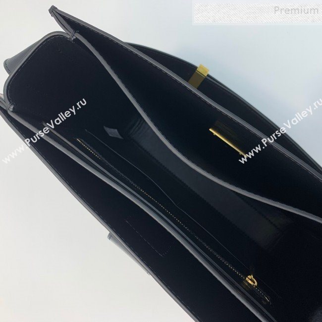 Bottega Veneta Marie Lambskin Shoulder Bag Black 2019  (WEIP-9091030)