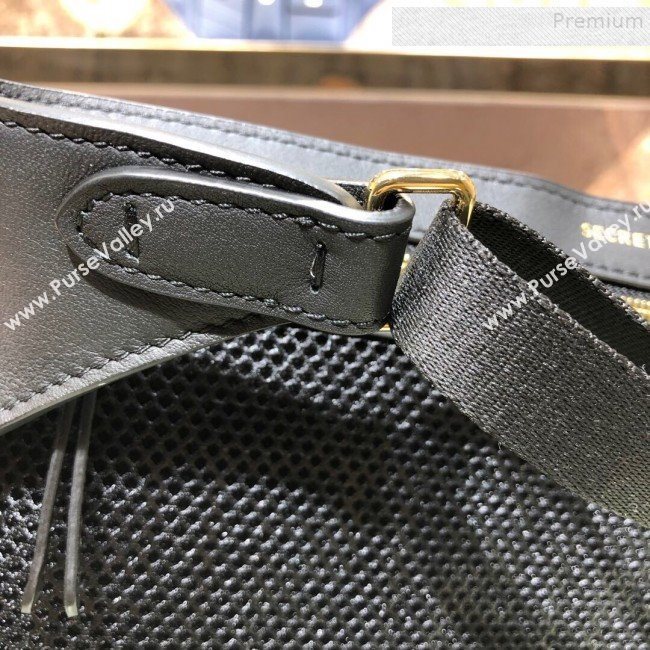 Fendi Leather Pockets Belt Bag Black 2019 (AFEI-9090923)