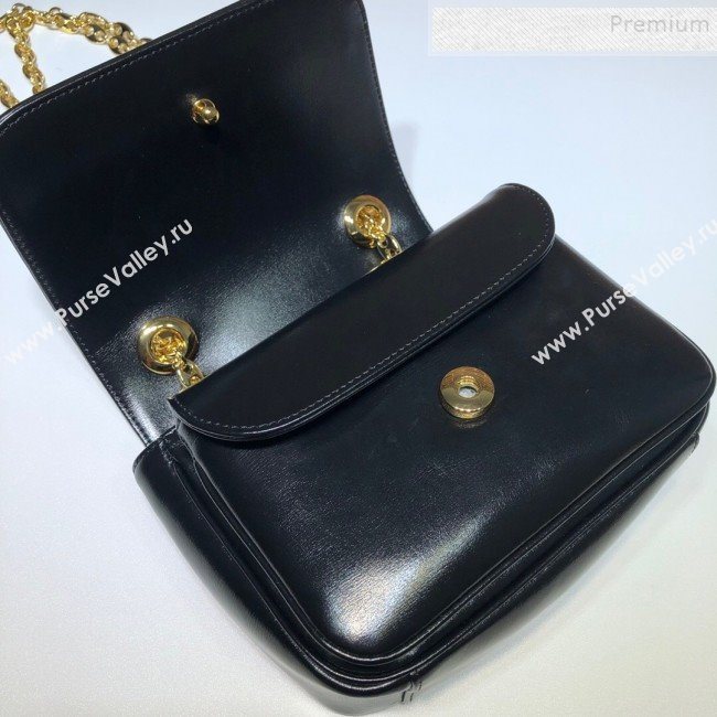 Gucci Leather Mini Chain Shoulder Bag 576423 Black 2019 (DLH-9091810)