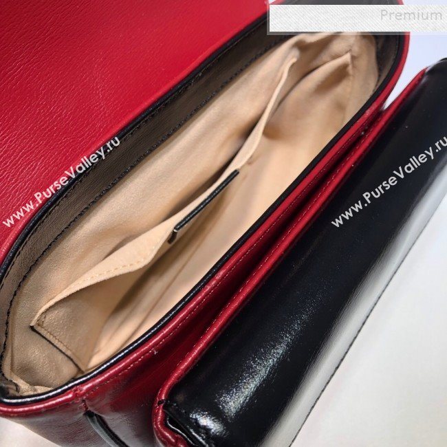 Gucci Leather Mini Chain Shoulder Bag 576423 Red 2019 (DLH-9091809)