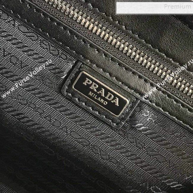 Prada Mens Saffiano Leather Square Bandoleer Shoulder Bag 2VH069 Navy Blue 2019 (PYZ-9091834)