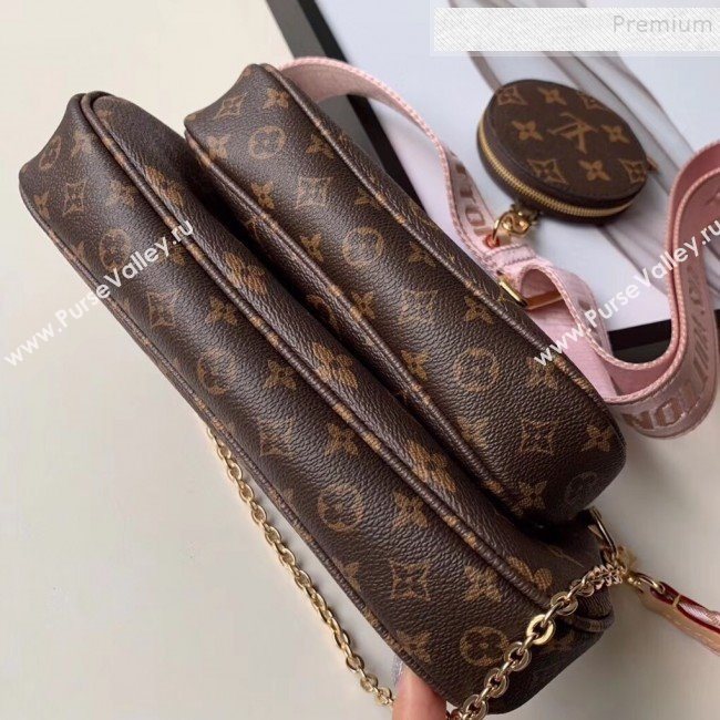 Louis Vuitton Multi-Pochette Accessoires Triple Monogram Canvas Shoulder Bag M44840 04  (KIKI-9092019)