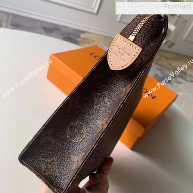 Louis Vuitton Monogram Canvas Print Toiletry Pouch 26 M47542 02 2019 (KIKI-9092021)