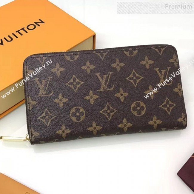 Louis Vuitton Zippy Organizer Wallet M62581 Monogram Canvas 2019 (YILU-9092026)