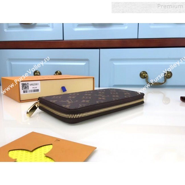 Louis Vuitton Zippy Organizer Wallet M62581 Monogram Canvas 2019 (YILU-9092026)
