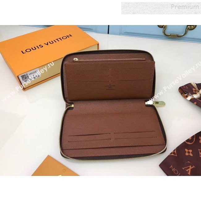 Louis Vuitton Zippy Organizer Wallet M62581 Monogram Canvas 2019 (YILU-9092026)