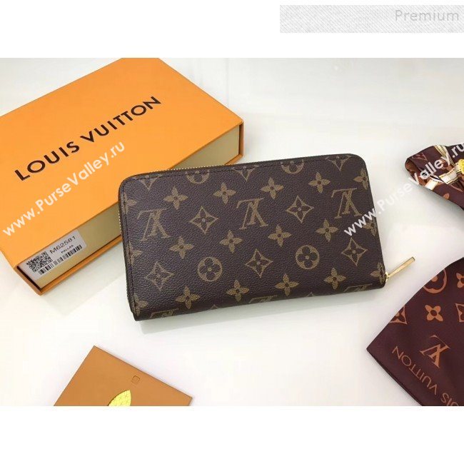 Louis Vuitton Zippy Organizer Wallet M62581 Monogram Canvas 2019 (YILU-9092026)
