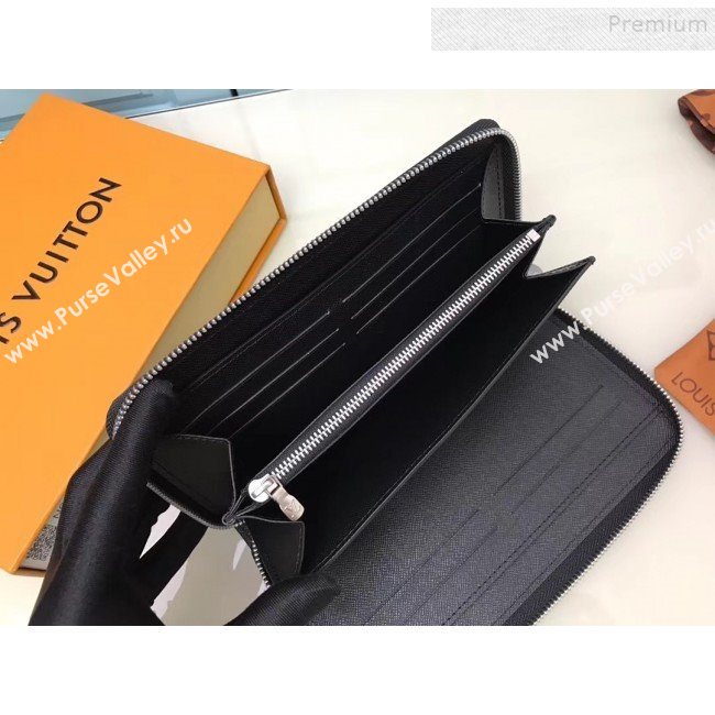 Louis Vuitton Zippy Organizer Wallet N60111 Damier Graphite Canvas 2019 (YILU-9092029)