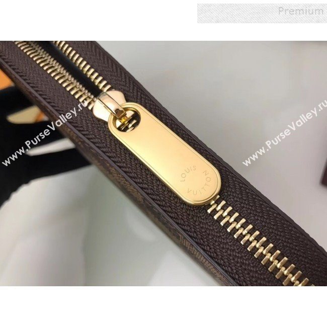 Louis Vuitton Zippy Organizer Wallet N63502 Damier Ebene Canvas 2019 (YILU-9092027)