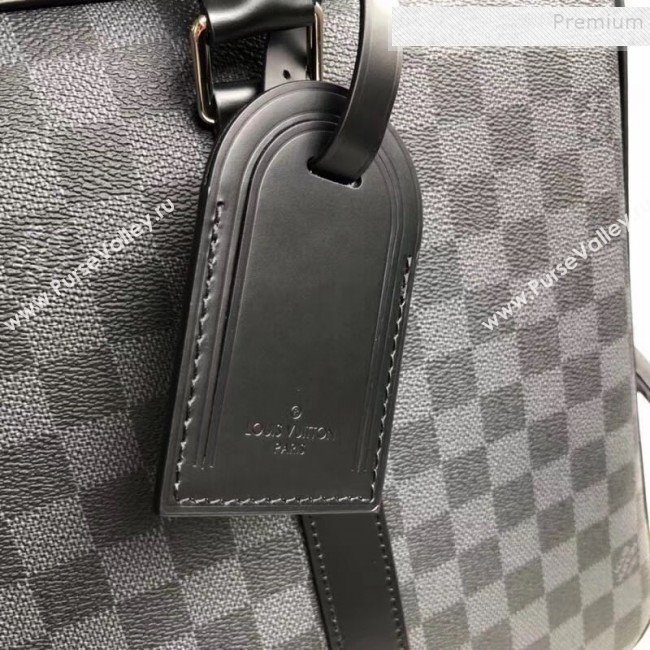 Louis Vuitton Icare Damier Graphite Canvas Briefcase Top Handle Bag M40007 2019 (FANG-9092122)