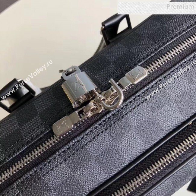 Louis Vuitton Icare Damier Graphite Canvas Briefcase Top Handle Bag M40007 2019 (FANG-9092122)