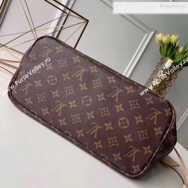 Louis Vuitton Neverfull MM Monogram Canvas Printed LV Tote Bag M50710 2019 (FANG-9092120)