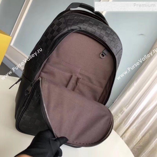 Louis Vuitton Mens Michael Damier Backpack N41330 Black 2019 (FANG-9092119)