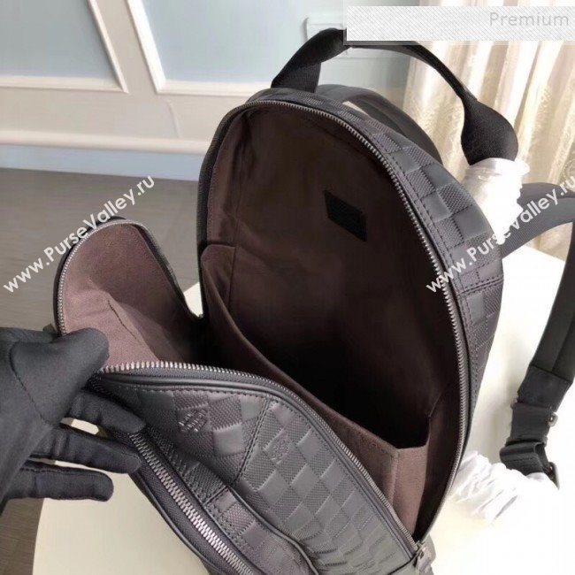 Louis Vuitton Mens Michael Damier Backpack N41330 Black 2019 (FANG-9092119)
