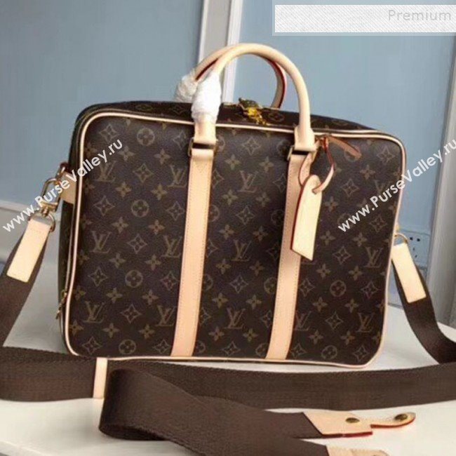 Louis Vuitton Icare Monogram Canvas Briefcase Top Handle Bag M43423 2019 (FANG-9092121)