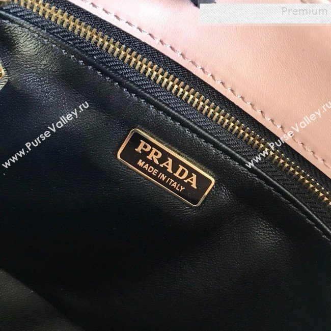 Prada Emblème Saffiano Leather Shoulder Bag 1BD217 Nude 2019 (PYZ-9092602)