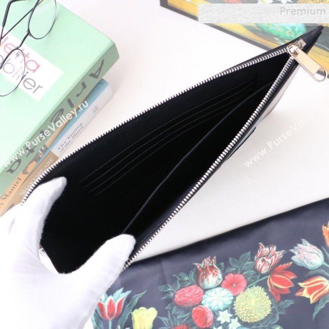 Gucci Pouch with Gucci Blade Embroidery 597678 Black 2019 (MINGH-9092725)