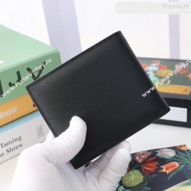 Gucci Wallet with Gucci Blade Embroidery 597674 Black 2019 (MINGH-9092726)